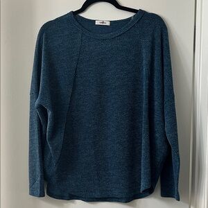 NWOT Blue Long Sleeve Top